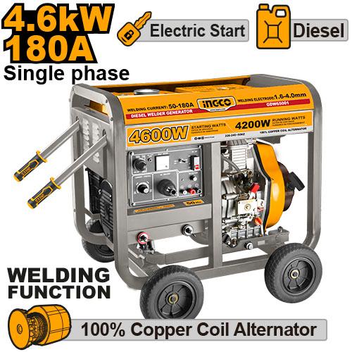 GDW65001 DIESEL WELDING GENERATOR