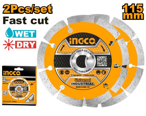 DMD0111523 2 PCS DRY DIAMOND DISC (4.5") (TOP 50)